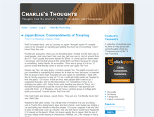 Tablet Screenshot of charliecroom.com